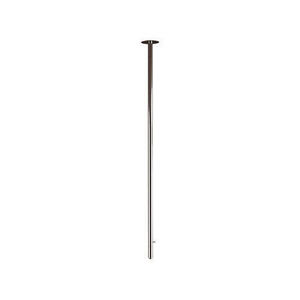 washbasin mixer tap / ceiling / chromed metal / chrome-plated brass