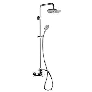 chrome finish shower column 1