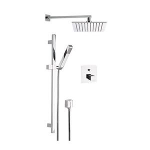 wall-mounted shower set