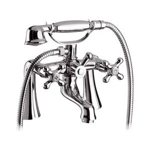 double-handle bathtub mixer tap