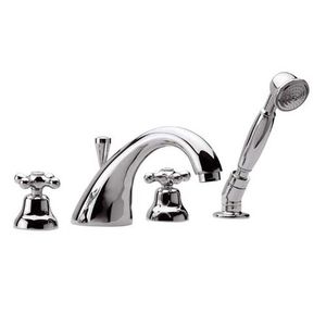 double-handle shower mixer tap