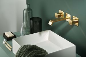 double-handle washbasin mixer tap