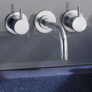 double-handle washbasin mixer tap