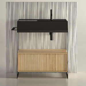 metal washbasin stand