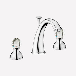 double-handle washbasin mixer tap