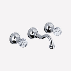 double-handle washbasin mixer tap