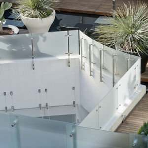 patterned glass panel