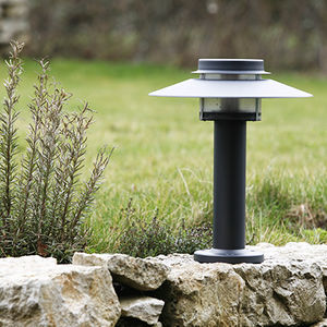 garden bollard light / traditional / aluminum / polycarbonate