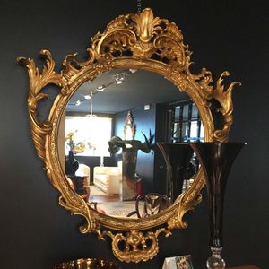 wall-mounted mirror