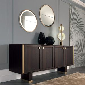 wall-mounted mirror