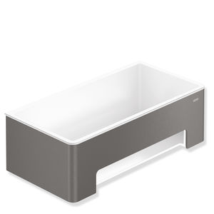 rectangular shower basket