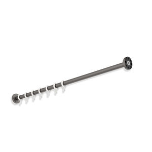 wall-mounted curtain track
