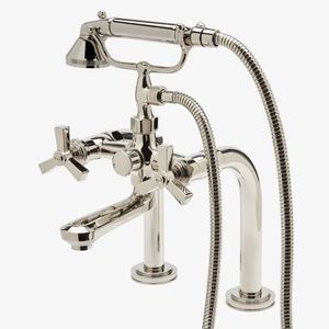 double-handle bathtub mixer tap