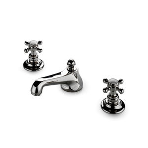 double-handle washbasin mixer tap