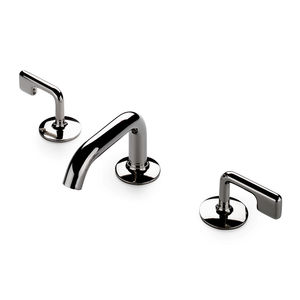 double-handle washbasin mixer tap