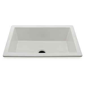 single-bowl kitchen sink