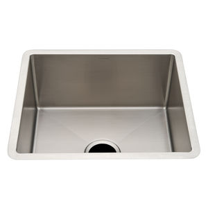 single-bowl kitchen sink