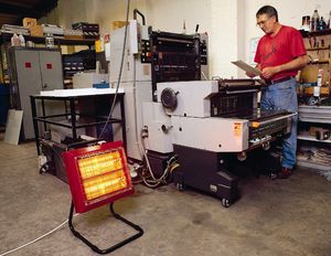 floor infrared heater