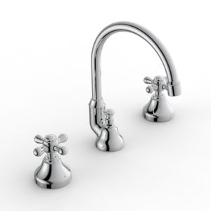 double-handle washbasin mixer tap