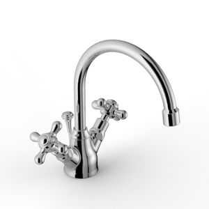 double-handle washbasin mixer tap