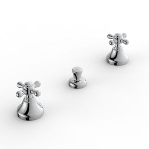 double-handle bidet mixer tap