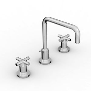 double-handle washbasin mixer tap