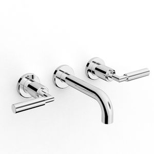 double-handle washbasin mixer tap