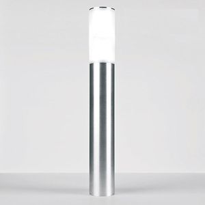 garden bollard light / contemporary / Plexiglas® / aluminum