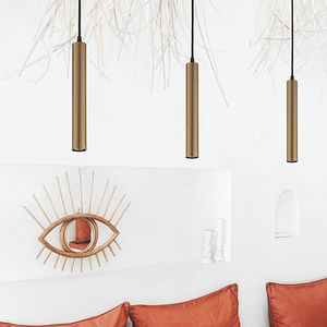 pendant lamp / contemporary / painted steel / LED