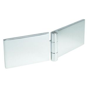 furniture hinge / chrome-plated brass