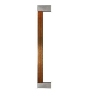 glass door pull handle / brass / American walnut / ash