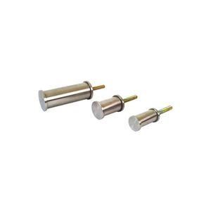brushed stainless steel fastening system / for panels / glass / with point fittings