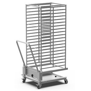 commercial kitchen service trolley