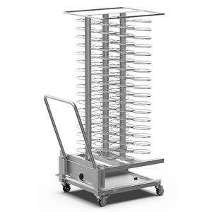 commercial kitchen service trolley