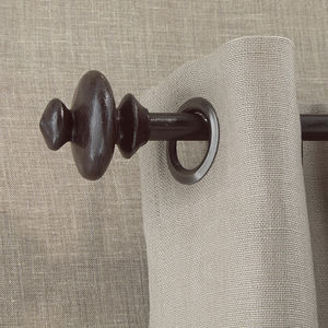 bronze curtain rod