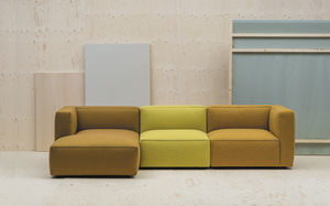 modular sofa / contemporary / fabric / commercial