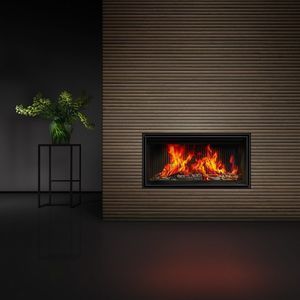 wood-burning fireplace 1