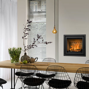 wood-burning fireplace insert 1