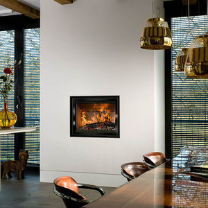 wood-burning fireplace insert 1