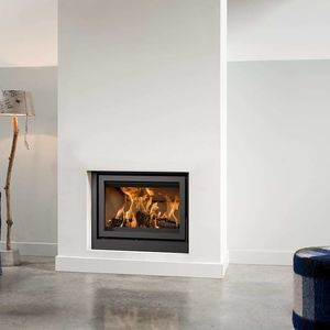 wood-burning fireplace insert 1