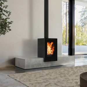 wood-burning fireplace 1