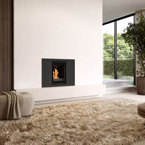 wood-burning fireplace insert 1