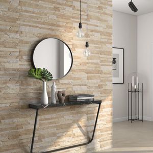 imitation brick tiles / indoor / wall / porcelain stoneware