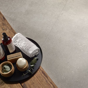 indoor tile / floor / porcelain stoneware / rectangular