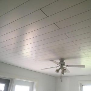 MDF suspended ceiling - WOODHAVEN COASTAL WHITE - Armstrong ceilings ...