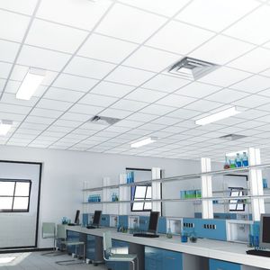 mineral fiber suspended ceiling