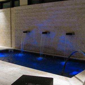 swimming pool waterfall