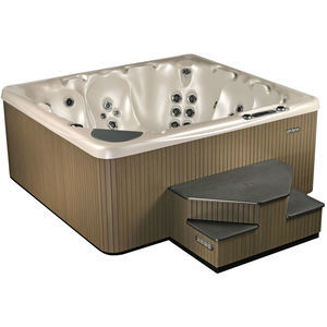 above-ground hot tub