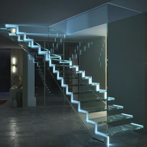 integrated LED staircase