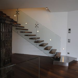straight staircase